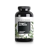 Omega 3 (365 Kapseln) – 1000mg Fischöl pro Kapsel mit EPA und DHA (in Triglycerid-Form) – Laborgeprüft, aufwendig...
