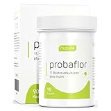 Nupure Probaflor 90 - Probiotika - Mit Inulin und Lactobacillus Salivarius - Für den Darmflora Aufbau und Darmreinigungskur - 90...