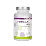 Vita2You Chrom Picolinat 200µg - 365 Tabletten - Hochdosiert - Jahrespackung - Premium Qualität