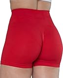 AUROLA CAMO Collection Sport Shorts Damen Sommer Gym Fitness Trainings Shorts für Damen Nahtlos Scrunch Butt Gym Yoga Running...