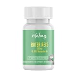 Vitabay Roter Reis 600 mg • 120 vegane Tabletten • Mit Monacolin K 2,9 mg • Monascus purpureus • Hochdosiert • Ohne...