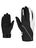 Ziener Damen ULTIMANA Langlauf/Nordic/Crosscountry-Handschuhe | Soft-Shell, extra-warm, Primaloft, Black.White, 7