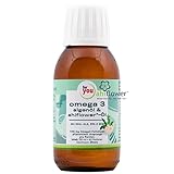 omega 3 algenöl & ahiflower®-öl MHD bis 11/2023 | veganer Omega 3-Komplex mit DHA, ALA, EPA & SDA | natürliches Algenöl und...