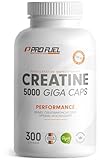 Creatin 5000 Giga Caps - 5000 mg Creatin pro Tag - hochdosierte Creatin-Kapseln mit 1137 mg Creatine Monohydrate pro Kapsel -...