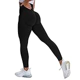 Sportleggings für Damen High Waist Blickdicht Lang Slim Fit Hohe Taille Push Up Booty Workout Elastische Sportleggings Yogahose...
