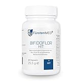 FürstenMED® Bifidoflor HIT - Lactobacillus und Bifidobacterium Kapseln bei Histaminintoleranz - 60 magensaftresistente Kapseln -...