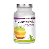 Vita2You Multivitamin 365 Kapseln - 28 Vitamine & Mineralien - Vitamin von A-Z - sinnvolle Dosierung - Hochdosiert - Premium...