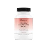 MASDERM | 90 Kollagen Hyaluron Kapseln mit Biotin und Coenzym Q10 | Collagen Marine mit Hyaluronsäure | Collagen Kapseln...