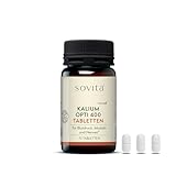 sovita Kalium Opti 400 Tabletten, 400 mg Kalium, für Blutdruck Muskeln und Nerven, hochdosiertes Nahrungsergänzungsmittel, 75...