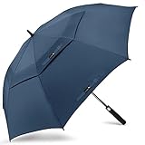 ZOMAKE Regenschirm Sturmfest Groß,XL Golf Umbrella Stockschirm mit Auf-Zu-Automatik für Herren Damen - Travel Schirm mit...