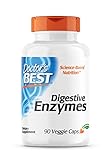 Doctor's Best, Digestive Enzymes (Verdauungsenzyme), 90 vegetarische Kapseln, Enzym-Mix, Laborgeprüft, Glutenfrei, Sojafrei, Ohne...