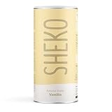 SHEKO Vanilla Mahlzeitersatz Shake - 25 Shakes pro Dose - Proteinreich, Glutenfrei & Natürlicher Geschmack - Diät Shakes zum...