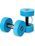 Beco Aqua Hantel Größe S | M | L Aqua Fitnessgerät Wassersport aus PE-Schaum, Large, C) Blau – Größe L