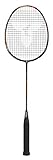 Talbot-Torro Unisex – Erwachsene Badmintonschläger Arrowspeed 399, 100% Graphit, One Piece Bauweise, 439883, Orange-Schwarz,...