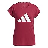Adidas Damen 3-Bar T-Shirt, Legbur/White, XS