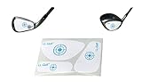 LL-Golf ® 90er Set Golf Impact Tapes/Label mit je 30 Driver/Holz, Eisen/Wedges und schmale Holz/Hybrid Tapes/Golfschläger...