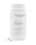 ZeoBent MED 200 Detox-Kapseln, Medizinprodukt, hochdosiert, hochwirksam ultrafein 9µm, Apothekenqualität, Entgiftung von...