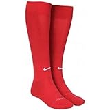 Nike Unisex Classic Dri-Fit- Smlx Fußballsocken Fußballsocken Knee High Classic Football Dri Fit, Varsity Rot / Weiß, Gr. 42-46