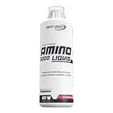 Best Body Nutrition Amino Liquid 5000 Cranberry, hochwertiges Protein als Liquid, Aminisäuren, 1000 ml