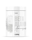 Beta Alanin - ohne Zusätze - Hochdosiert - Vegan - 500g - direkt vom Hersteller - BetterProtein® - hochdosierte Aminosäuren zum...