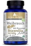 Weihrauch - Dr. med. Michalzik - Boswellia serrata - 400 mg je Kapsel, 100% indischer Weihrauch, Boswelliasäure 85% hochdosierte...