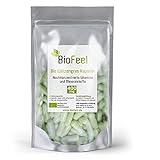 BioFeel - Bio Weizengras Kapseln, 180 Stk., 400mg - Neuseeland - vegan - rein pflanzlich - Wheat Gras