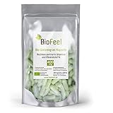 BioFeel - Bio Weizengras Kapseln, 180 Stk., 400mg - Neuseeland - vegan - rein pflanzlich - Wheat Gras