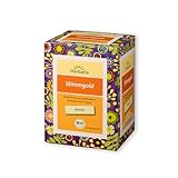 Herbaria Stimmgold Tee bio 15FB – 100% Bio-Kräutertee im Filterbeutel – perfekte Kräuterteemischung, für wohlige Wärme in...
