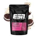 ESN Designer Whey Protein Pulver, Cookies and Cream, 1 kg, bis zu 23 g Protein pro Portion, ideal zum Muskelaufbau und -erhalt,...