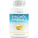 Omega 3 Fischöl Triglycerid-Form - 420 Kapseln - 1000mg Fischöl je Kapsel und den Omega 3 Fettsäuren EPA und DHA -...