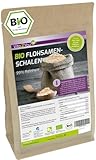 Vita2You Flohsamenschalen Bio 99% Reinheit 1000g - Laborgeprüft - 100% Bio Anbau - 1kg indische Flohsamen Schalen - Premium...