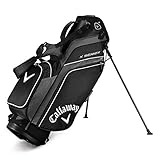 Callaway Golf X-Serie Standbag, Schwarz/Titan/Weiß