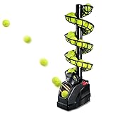 Tennisbälle Maschine(Hält 30 Balls),Solo Tennisball Trainer für selbsttraining,Anfänger/Kinder/Lehrer/Zuhause/Gericht,genaue...