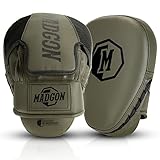 MADGON Premium Pratzen für optimale Schlagdämpfung, 1 Paar Boxpratzen für Boxen, Kampfsport, MMA, Kickboxen, Taekwondo