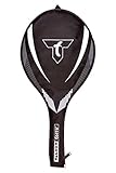 Talbot Torro 3/4 Badminton-Schlägerhülle, 449156, schwarz, one Size