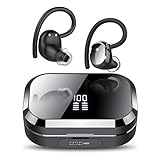KT1 Bluetooth Kopfhörer in Ear, Kopfhörer Kabellos Bluetooth 5.3, 120 Stunden Spielzeit mit Ladeetui, LED-Anzeige, Comfort Fit,...