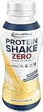 IronMaxx Protein Shake ZERO Ready to Drink, Geschmack Vanille, 330 ml Flasche (1er Pack)