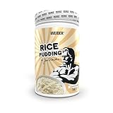 WEIDER Rice Pudding, Reispudding aus 100% Reis, leichte Zubereitung & cremige Konsistenz, Reisgrieß, Reisbrei, ideal mit Whey &...