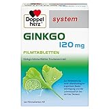 Doppelherz system GINKGO 120 mg Filmtabletten – Zur Verbesserung einer altersbedingten kognitiven Beeinträchtigung und der...