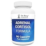 Dr. Berg’s Adrenal & Cortisol Support - Supplement for Hormone Balance, Stress, & Focus - Support for Healthy Adrenal Gland -...