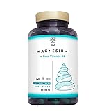 Magnesium Hochdosiert Kapseln Zink Vitamin B6 Komplex | ZMA | Muskelfunktion, Energie, Verringerte Müdigkeit | Schlaf Supplement...
