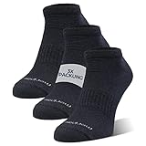 GIESSWEIN Merino Sneaker Socken Herren & Damen 35-46 [3er Pack] - Anti Schweiß Socken Temperaturregulierend Antibakteriell -...