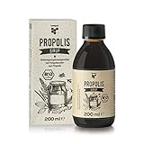 beegut BIO Propolis Sirup mit Propolis, Honig, Spitzwegerich, Königskerze und Süßholzwurzel, 200 ml Sirup auch für Kinder,...