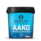 Bodylab24 AAKG Arginin-Alpha-Ketoglutarat 500g Pulver im Verhältnis 2:1, Pre-Workout Supplement, geschmacksneutral, zuckerfrei