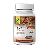 Raab Vitalfood, hochwertigem Bio Ceylon-Zimt Pulver und-Extrakt, enthält den sekundären Pflanzenstoff MHCP (1x90 Kapseln),...