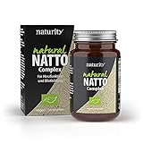 NATURITY Natto Complex, hochdosierte Nattokinase-Enzyme, Plus Eisen, Vitamin B1, B12, Curcuma, Shatavari, Knoblauch und Zimt, für...