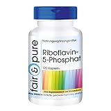 Fair & Pure® - Riboflavin-5-Phosphat - 120 Kapseln - vegan - aktives Vitamin B2