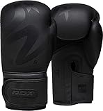 RDX Boxhandschuhe Männer Damen, Muay Thai Sparring Kickboxen, Maya Hide Leder Boxing Gloves, Boxsack Sandsack Punchinghandschuhe,...