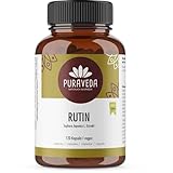 Rutin hochdosiert - 120 Kapseln - 95% Rutin - 550mg Sophora japonica L.- Japanischer Schnurbaum - Top Dosierung - vegan -...