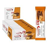 Premier Protein - High Protein Bar 50% - Chocolate Caramel - 16x40g - Low Sugar - Low Carb - palmölfrei